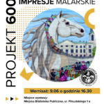 wizerunek konia i pałacu muzeum ziemi mińskiej napisy projekt 600 informacja o wernisażu