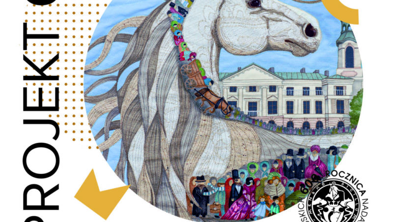 wizerunek konia i pałacu muzeum ziemi mińskiej napisy projekt 600 informacja o wernisażu