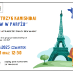 12.06, 11:00 i 12:30 - Teatrzyk Kamishibai "Lew w Paryżu", zajęcia dla przedszkoli i kl. I-III SP, zapisy w Oddziale dla dzieci