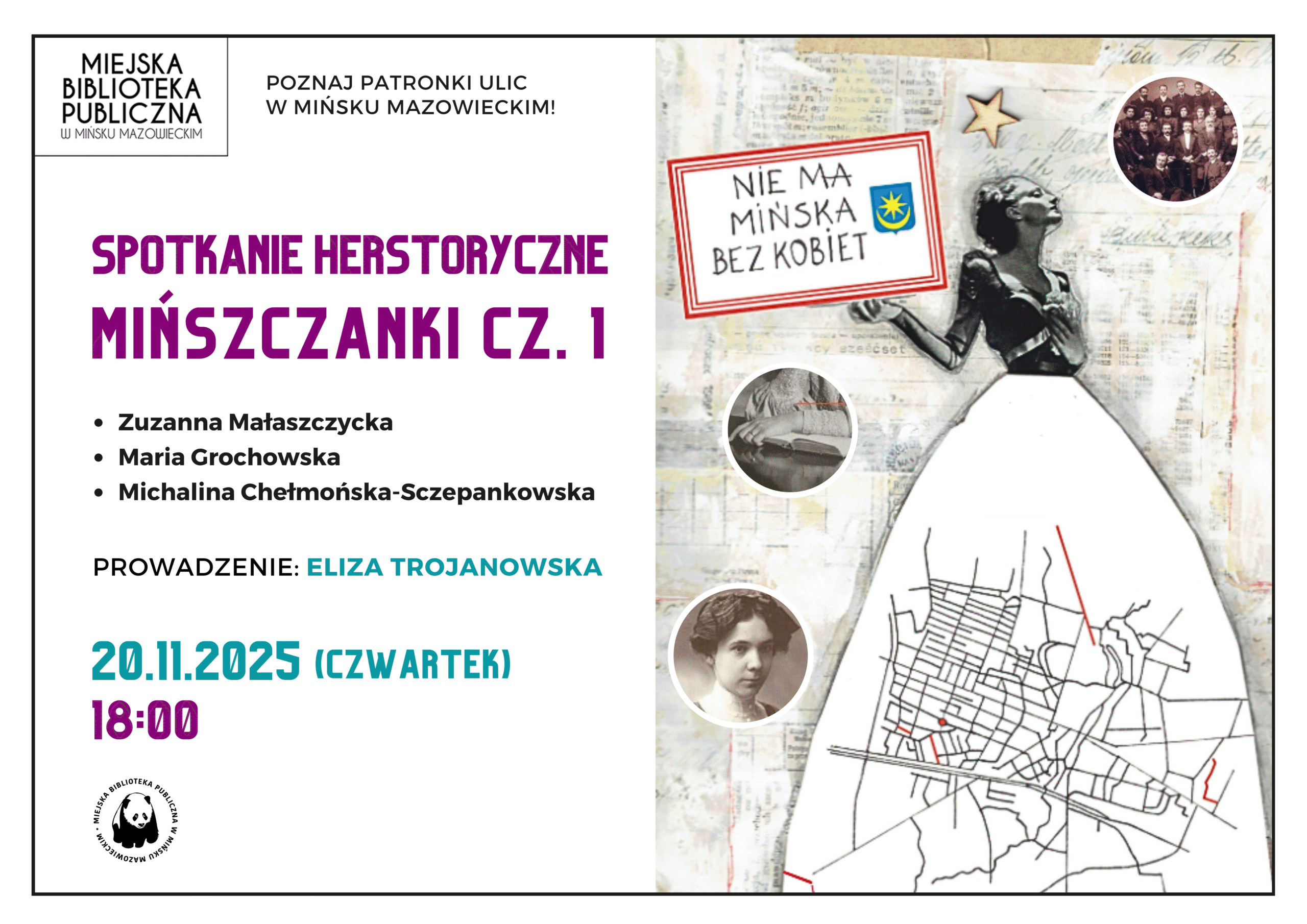 Spotkanie herstoryczne "Mińszczanki" cz.1 dnia 20 listopada o godzinie 18:00