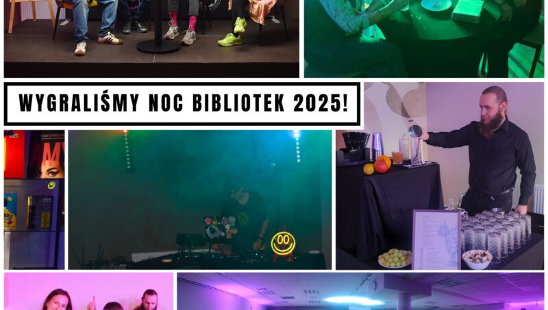 Z ogromną dumą informujemy, że Miejska Biblioteka Publiczna w Mińsku Mazowieckim znalazła się wśród 10 równorzędnych laureatów Nocy Bibliotek 2025! 🥇 To wyjątkowe wyróżnienie zwłaszcza, że do akcji zgłosiło się aż 1642 biblioteki z całej Polski 😮 Jury doceniło nas „za udowodnienie, że biblioteka może elektryzować!” ⚡