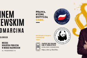 Zaproszenie na spotkanie z Marcinem Kruszewskim, prowadzącym profil Prawo Marcina. Spotkanie odbyło się 10.09.2026 r.